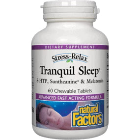 Tranquil Sleep 60 chew tabs T4971
