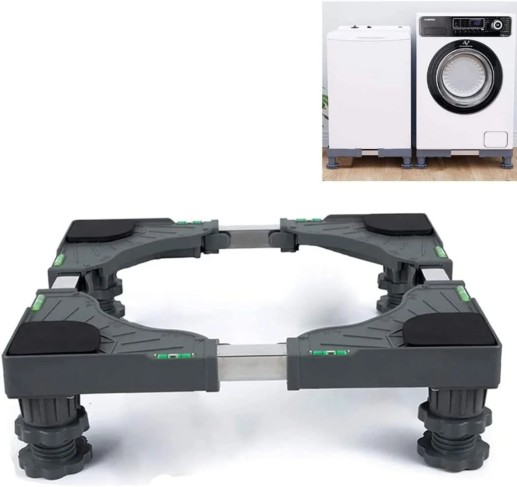Grey Adjustable Mini Fridge Stand O60801