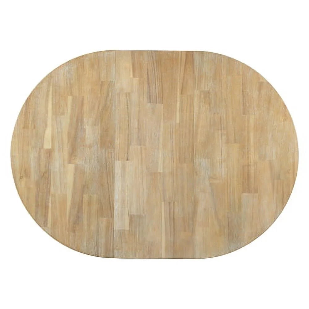 Extendable Round Dining Table with 16" Leaf Z90165