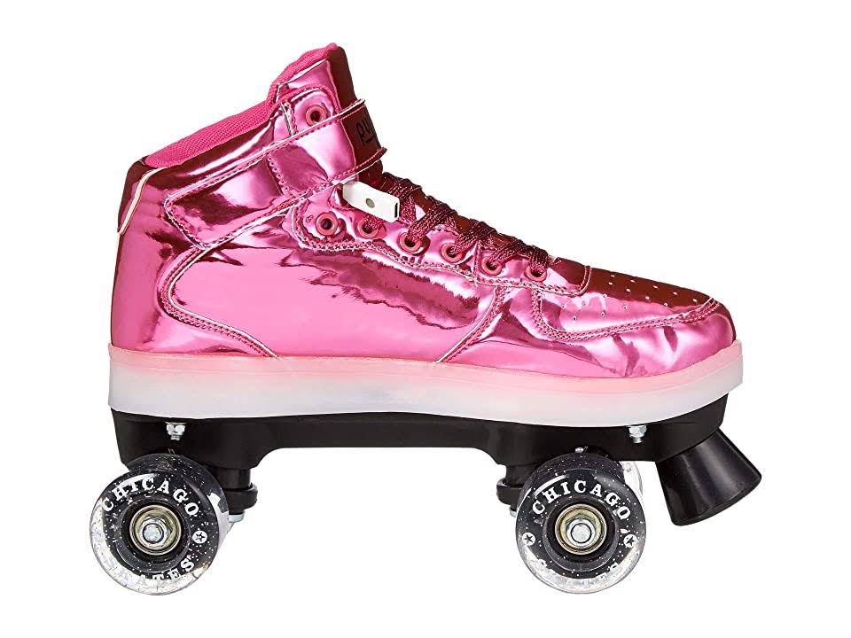Pink Light-Up Quad Roller Skate X6640