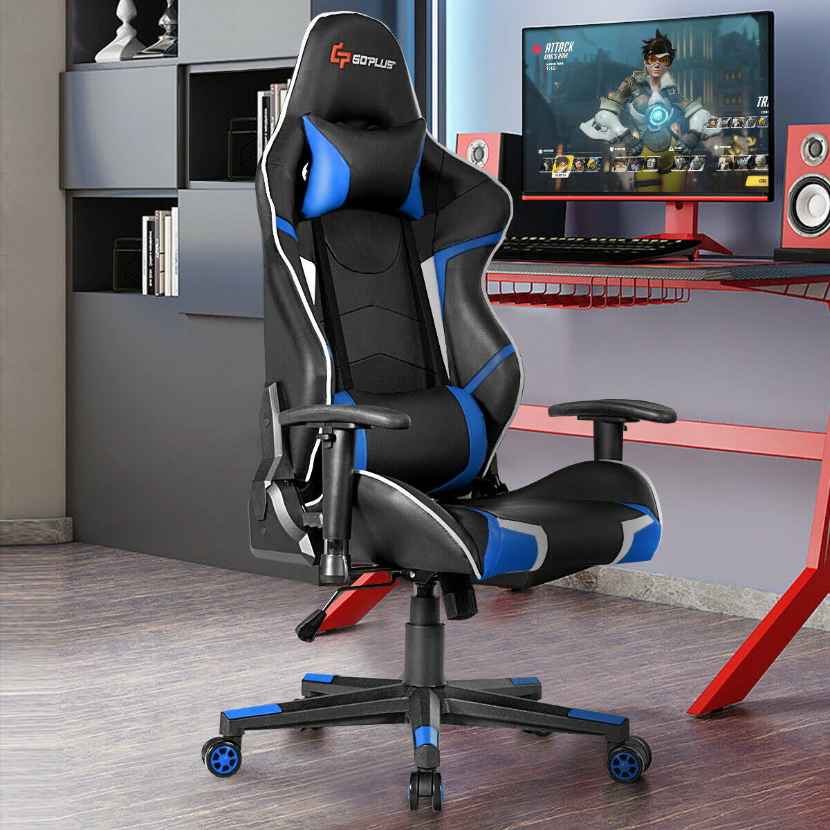 Blue Gaming Reclining Racing Chair M450