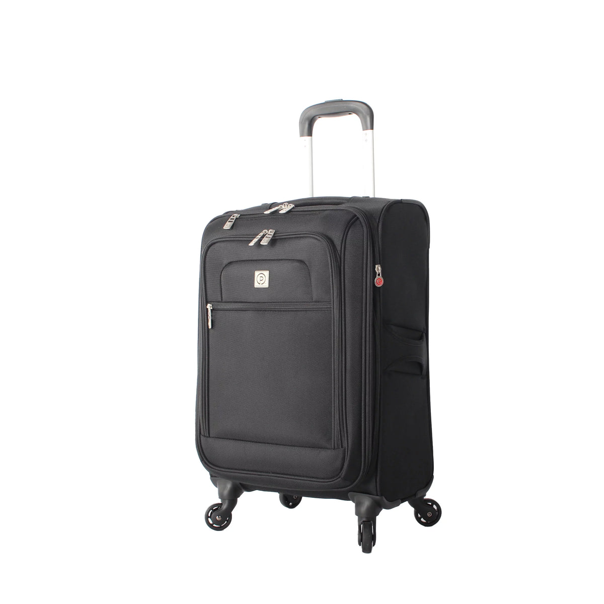Soft Side 20” Expandable Carry-on Luggage, Black W55561