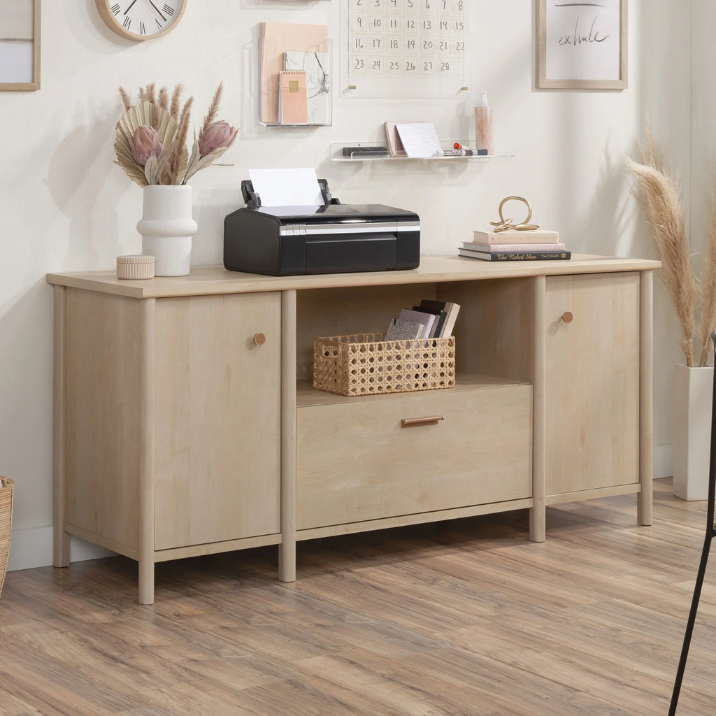 Natural Maple Engineered Wood Credenza V78712