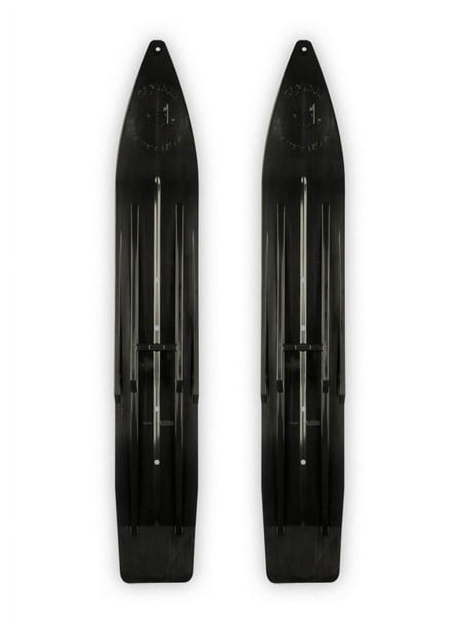 Black Snowmobile Skis A6176
