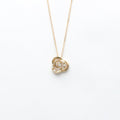 Pink Gold Diamond Pendant Necklace H388562