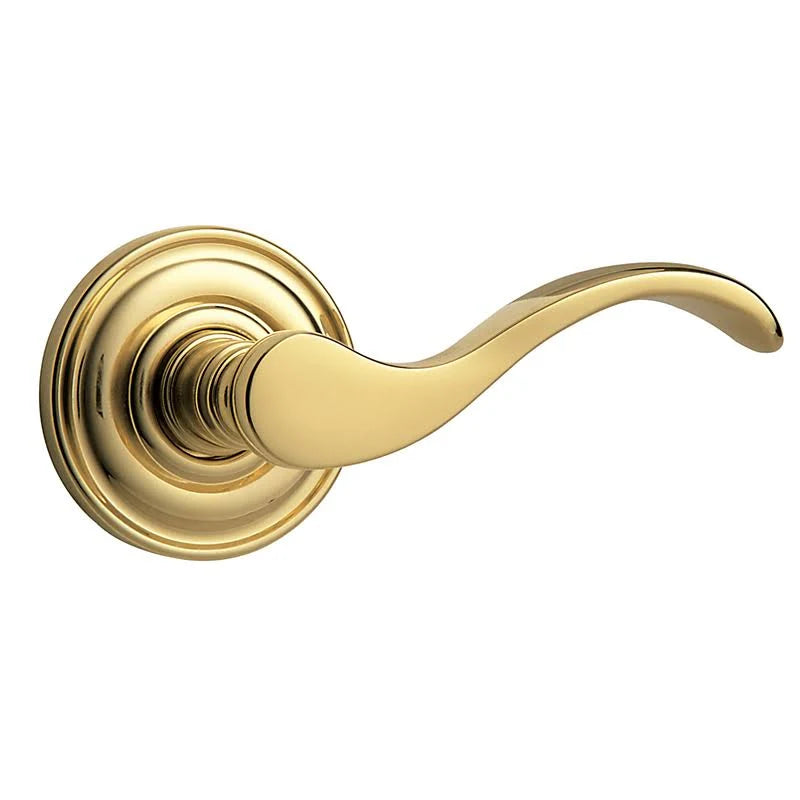 Non-Lacquered Brass Individual Wave Estate Lever A426