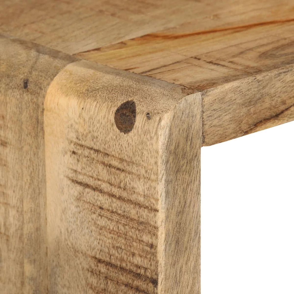 Solid Mango Wood 3 Piece Wall Cube Shelf Set B501