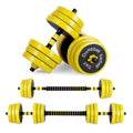 Adjustable 44 Pounds Non-Slip Neoprene Dumbbell Set F963