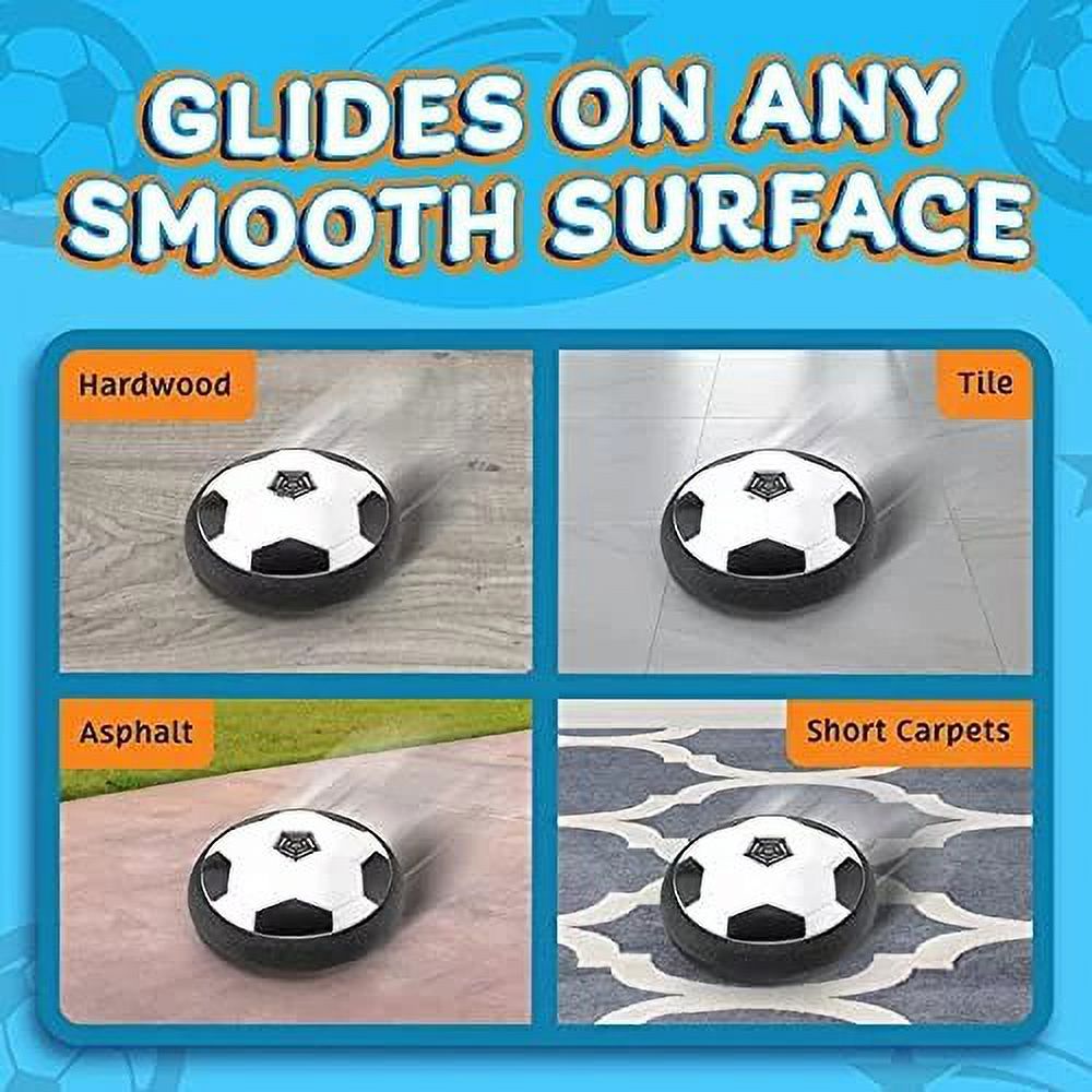 2 LED Light Soccer Balls with Foam Bumpers H1080