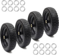 13'' Solid Polyurethane Flat-Free Tire and Wheel Assemblies 4-Pack O985