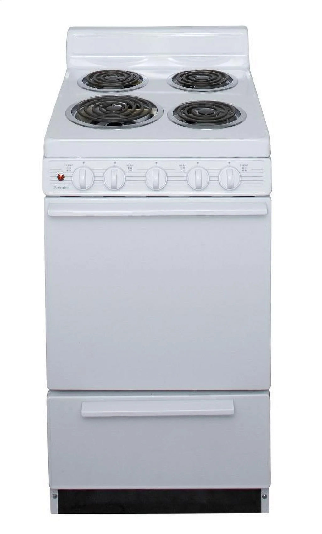 20" Freestanding Coil Electric Range White Q4308