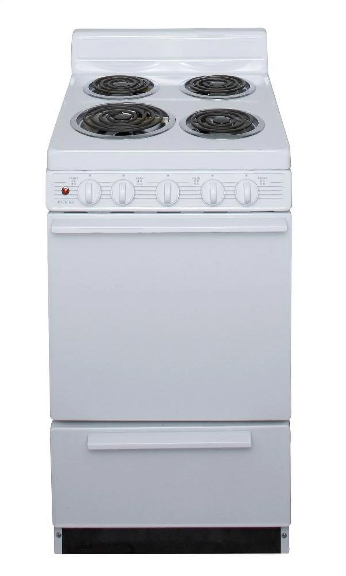 20" Freestanding Coil Electric Range White Q4308