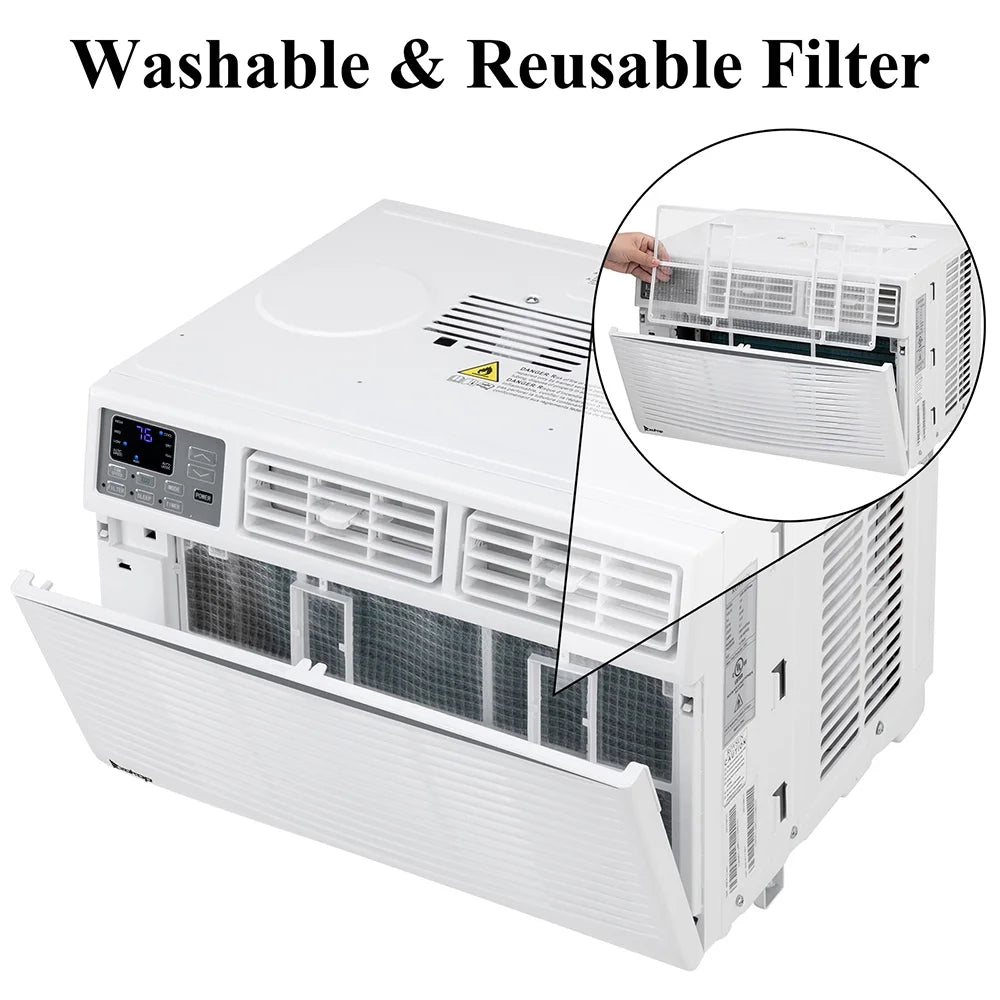 12000BTU 110V Window-Mounted Air Conditioner with Remote Control D969249