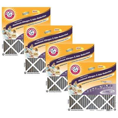 Air Filter, Width 9.75 in, Height 19.75 in, Filters (qty.) 4 V408250