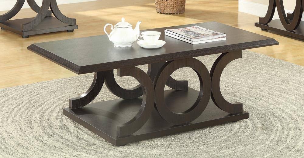 Cappuccino End Table J171