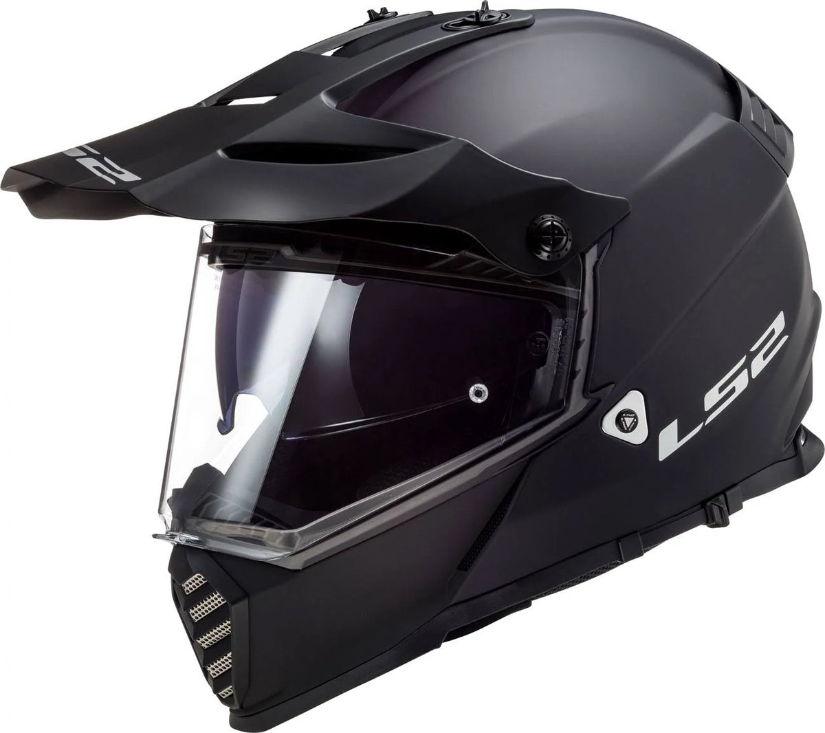 Matt Black Motorcycle Helmet Y826437