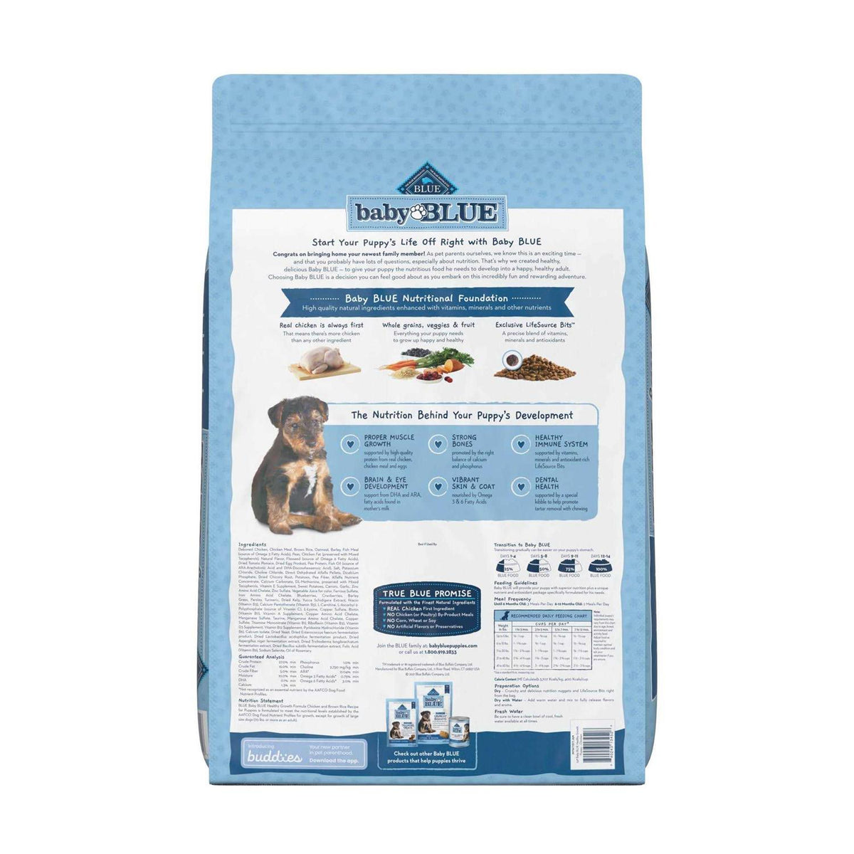 Chicken and Brown Rice Puppy Dry Dog Food M4192