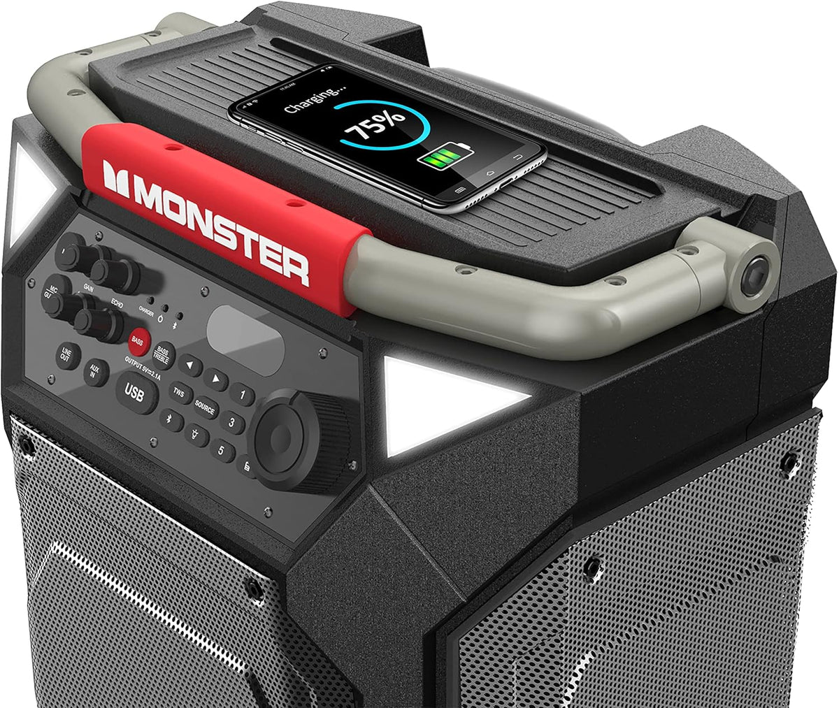 Portable Wireless Speaker, 200 Watts, IPX4 Water Resistant B129