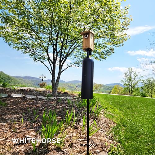 Bird House Pole Mount - 7’ Tall Bird Feeder Pole P6770