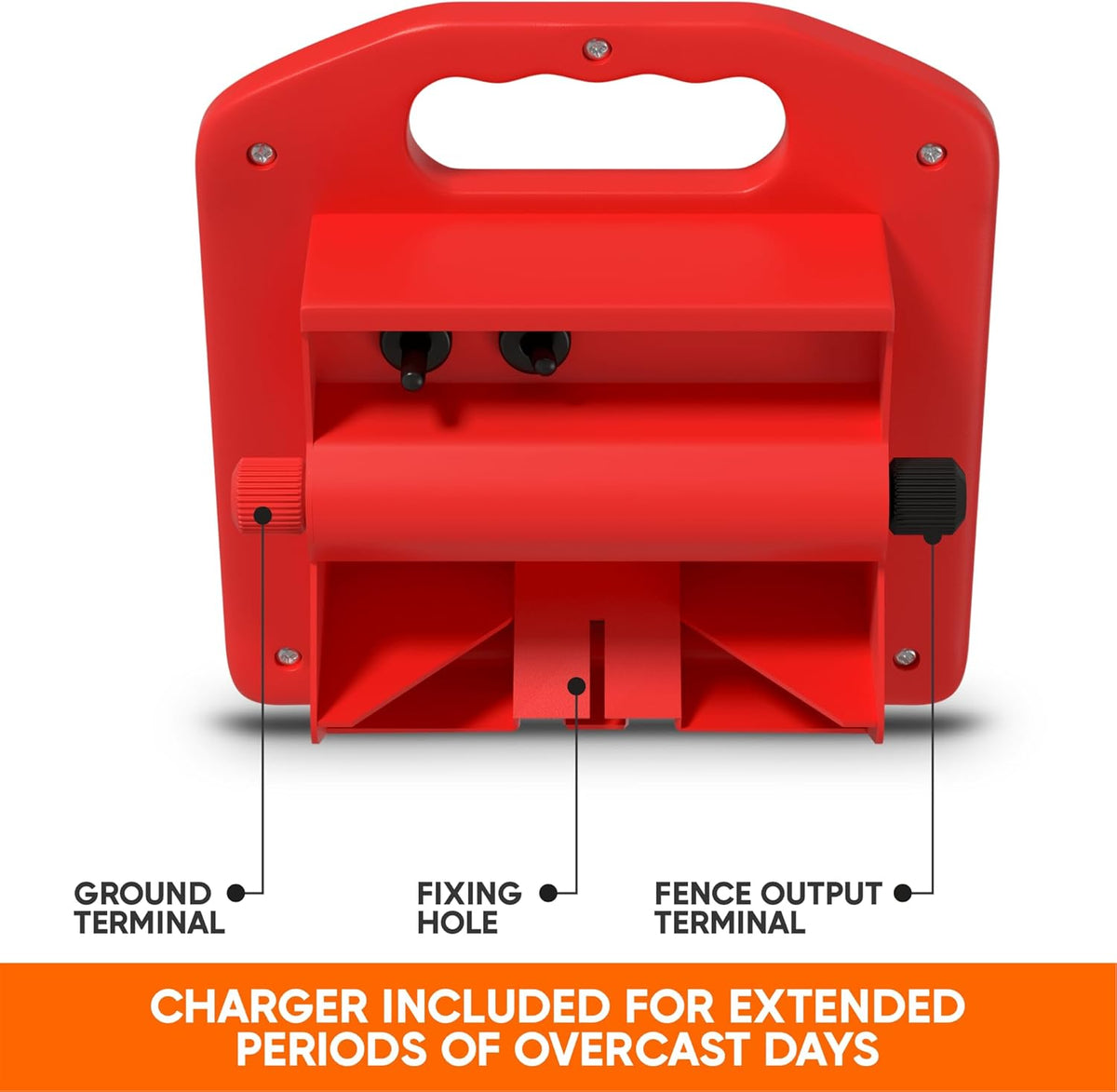 5 Mile Solar Powered Electric Fence Charger Y589