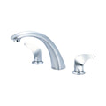 Two Handle Roman Tub Trim Set, PVD Stainless Steel Z89566