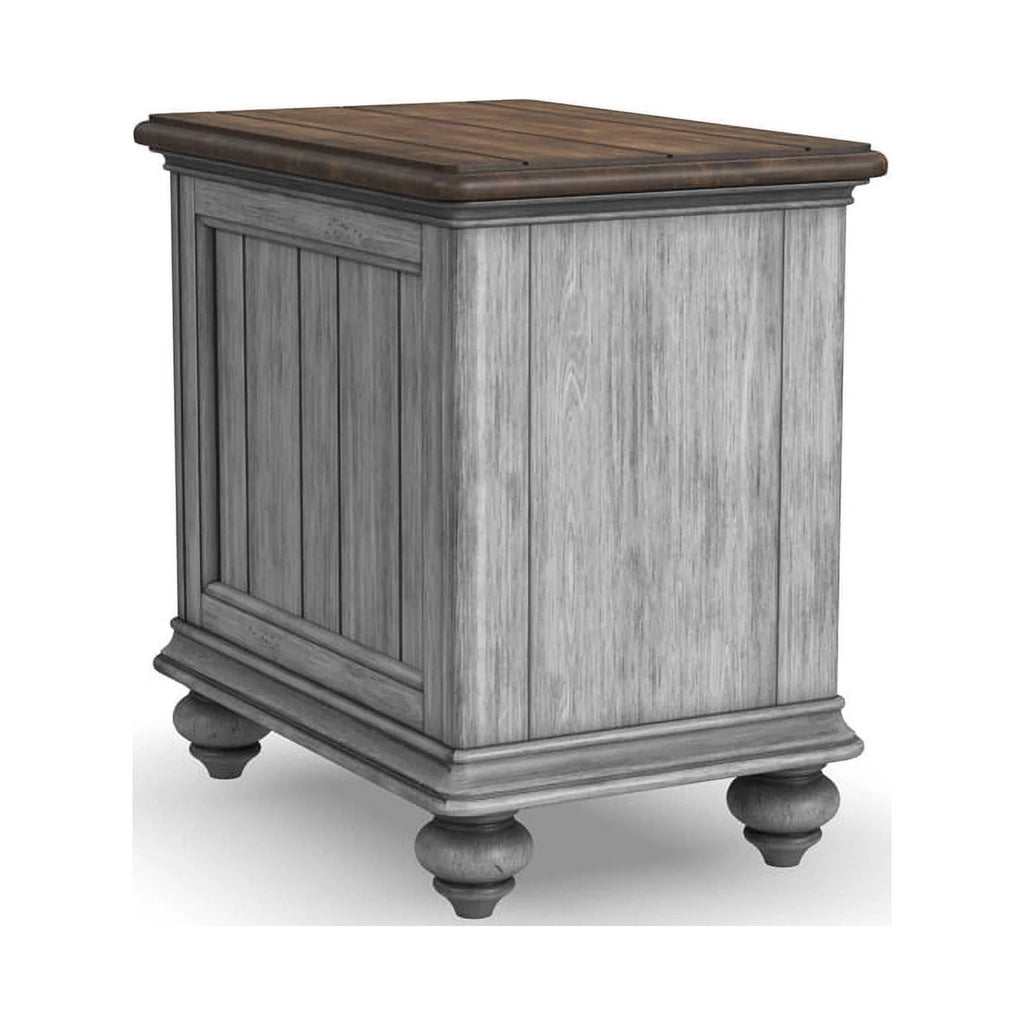 Brown Wood Chairside Table T5849