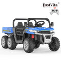 24V 6 Wheels Electric Ride on Tractor Dump Truck Q310