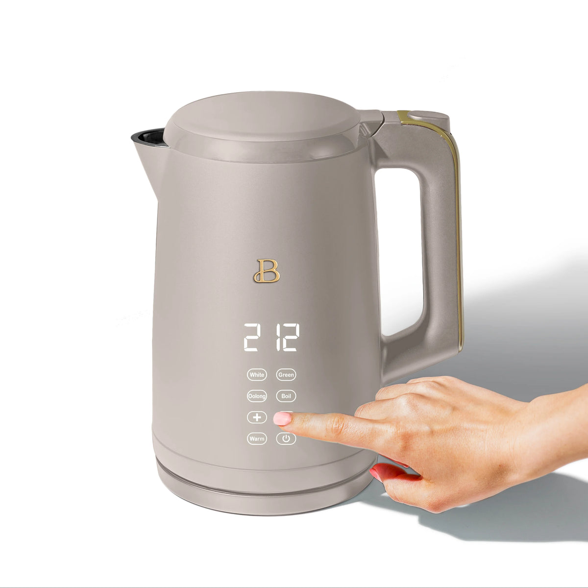 1.7-Liter Electric Kettle 1500 W Porcini Taupe R6519