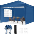 10x20 Pop Up Canopy Tent with 6 Sidewalls White X248