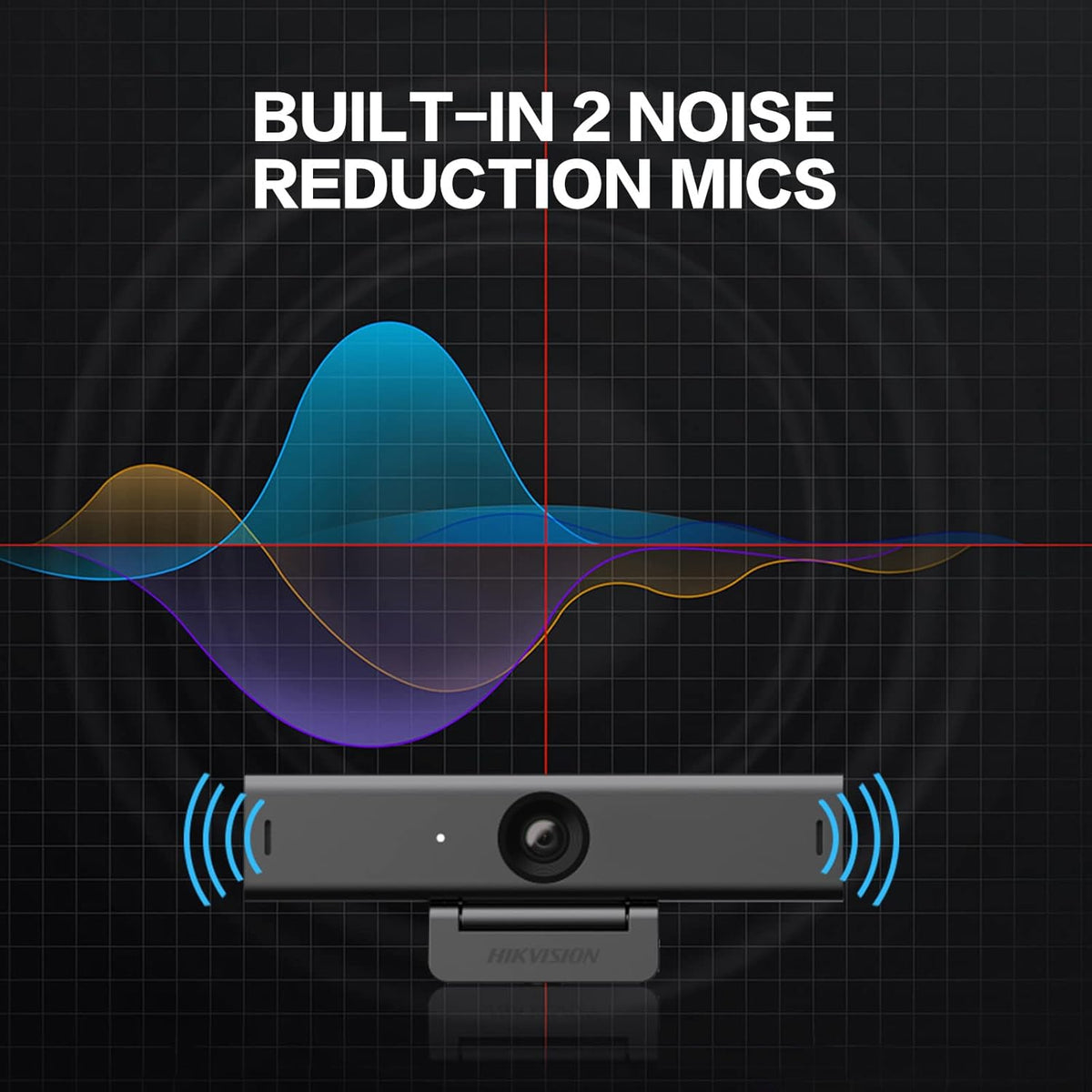4K HD Webcam with Microphone, 30fps Autofocus N62447