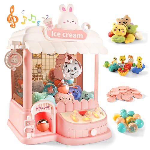 Large Claw Machine with 30 Fun Toys, Candy Dispenser Machine C4164