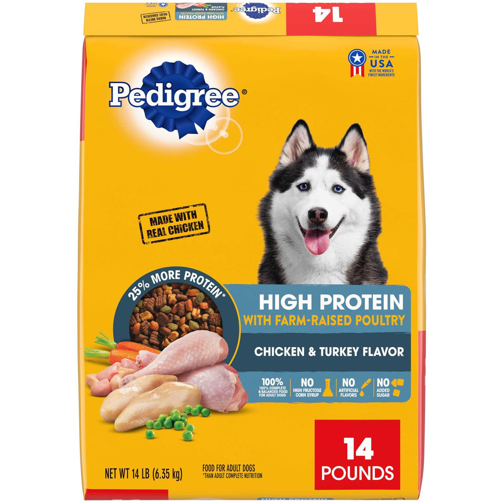 High Protein Adult Dry Dog Food Chicken and Turkey F153510