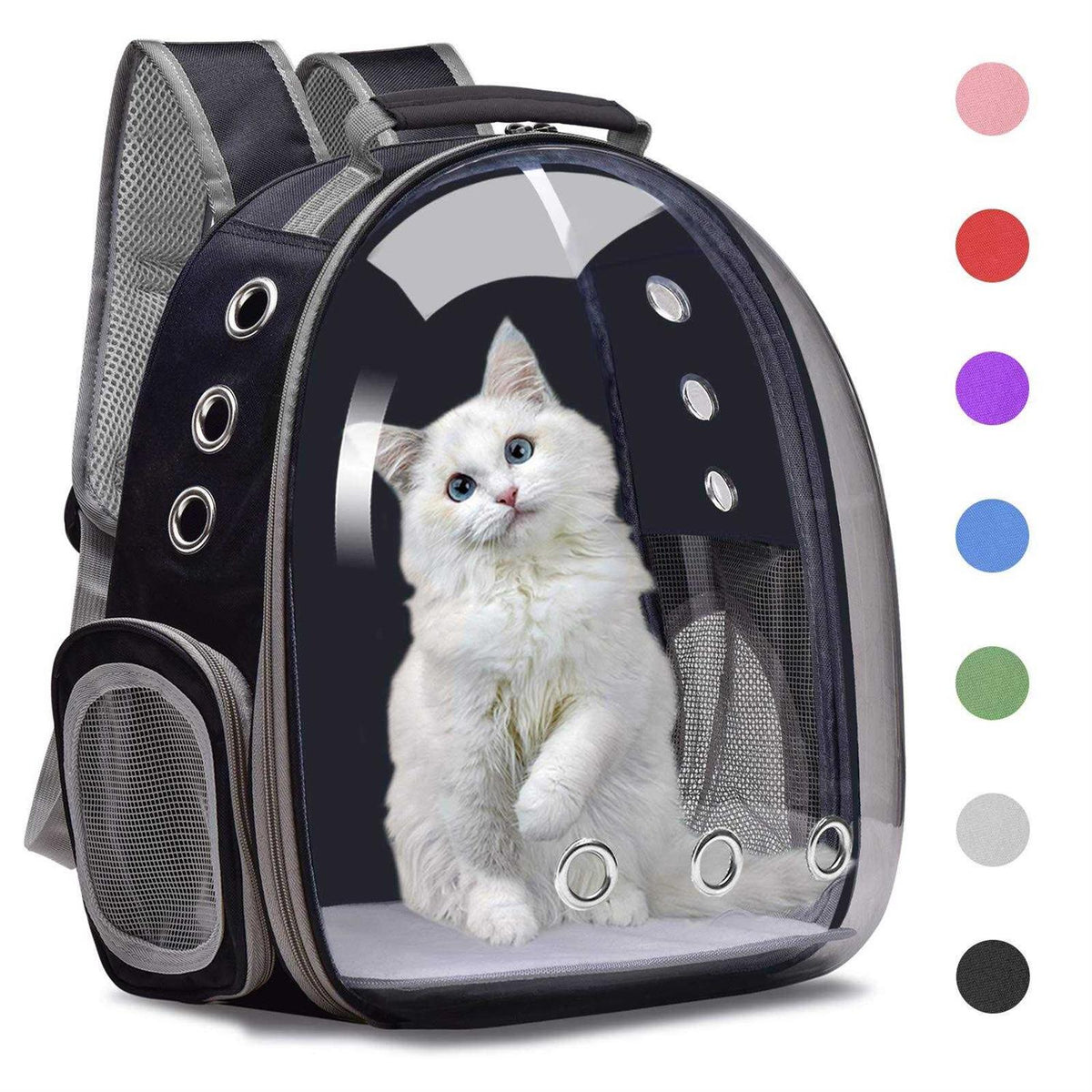 Cat Backpack Carrier Bubble Bag Small Dog Backpack Carrier V372986