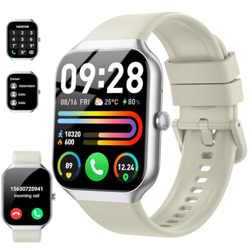 1.96 HD Smartwatch with Heart Rate, Sleep Monitor, IP68 Waterproof A8964