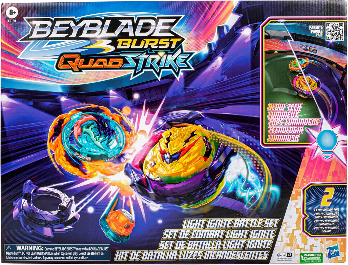 Battle Set Stadium with 2 Spinning Tops and 2 Launchers B823
