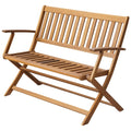 Solid Acacia Wood Patio Bench Z843