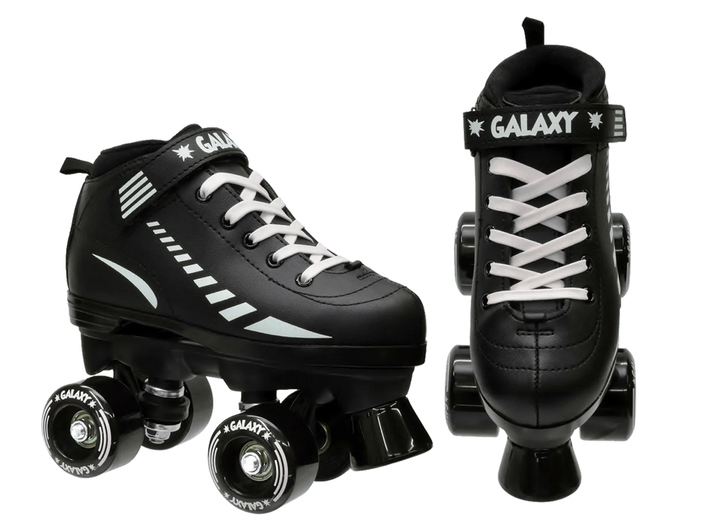 Black Quad Roller Skates - Size 3 T4366