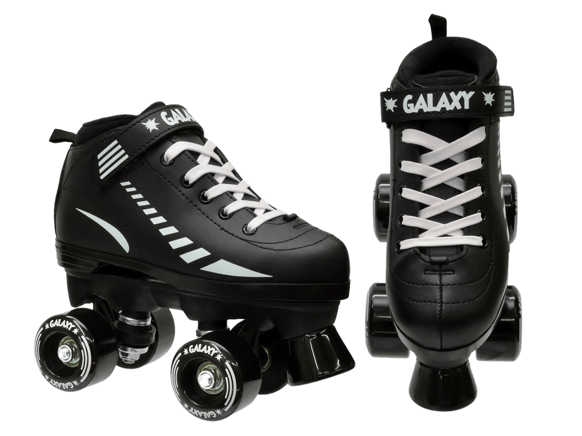 Black Quad Roller Skates - Size 3 T4366