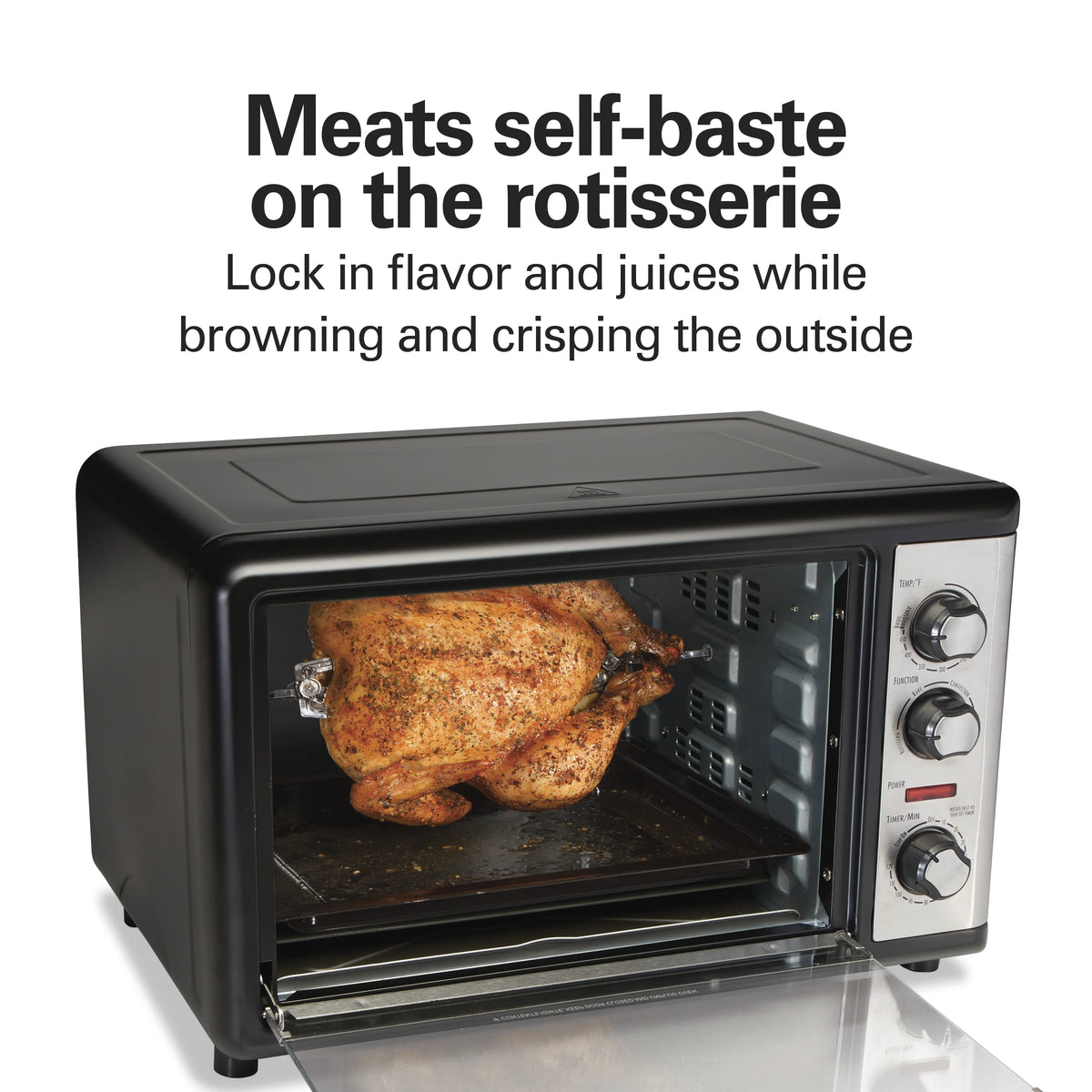 Stainless Steel Countertop Oven with Convection and Rotisserie U653