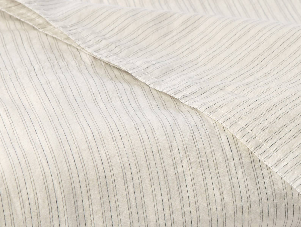 Organic Crinkled Percale Fitted Sheet King N4276