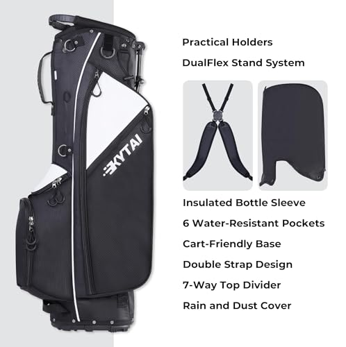 Lightweight 7 Way Divider Golf Stand Bag J25593