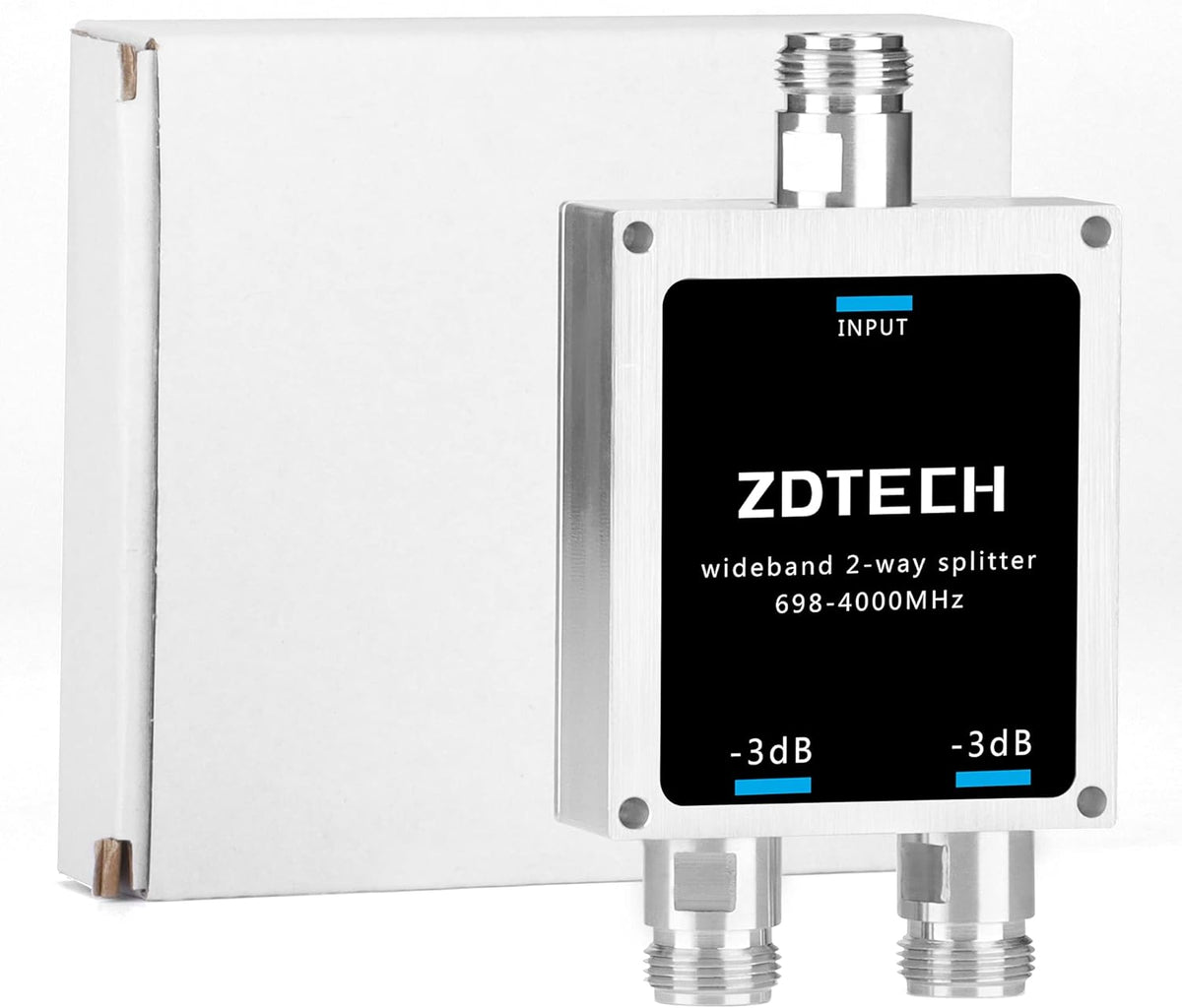2-Way Splitter with N-Female Connectors 50 Ohm Pack of 2 M46317