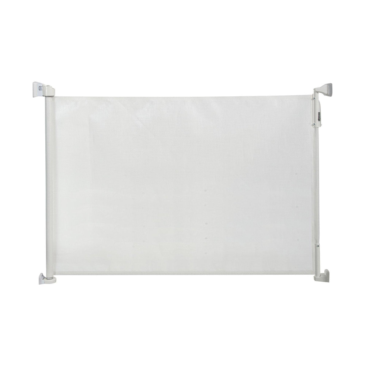 White Retractable Mesh Mounted Gate U55575