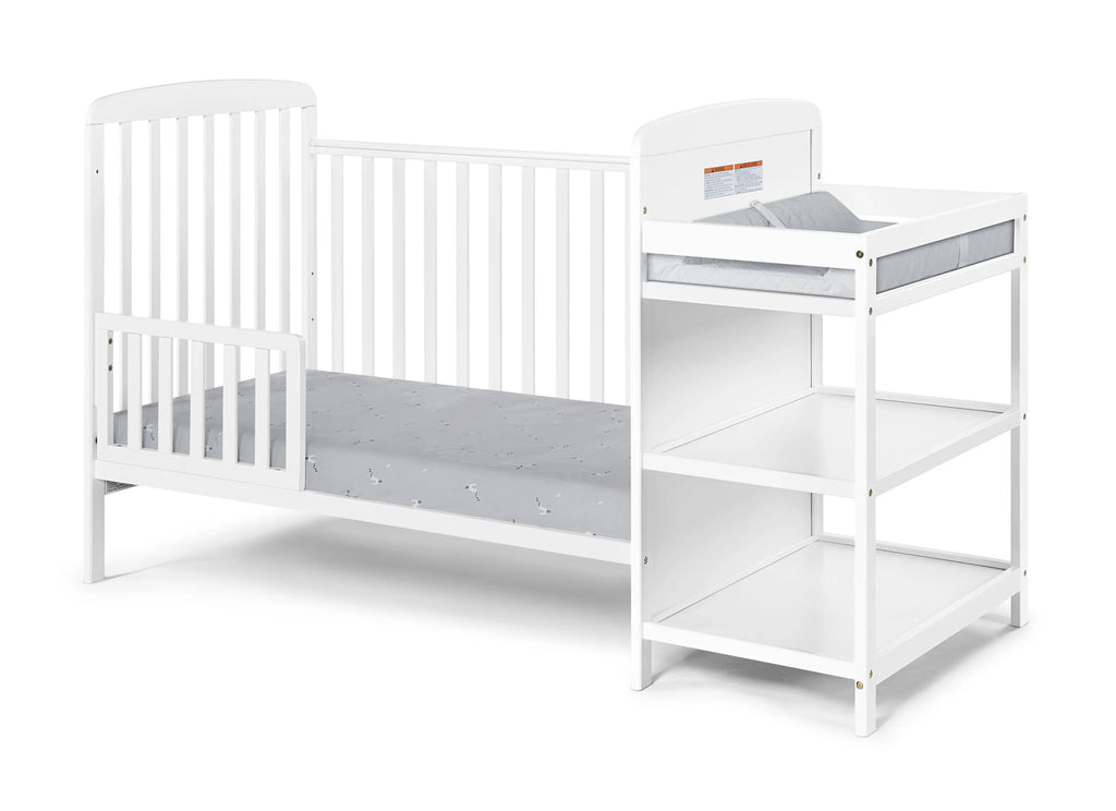3-in-1 Convertible Crib and Changer Combo F447