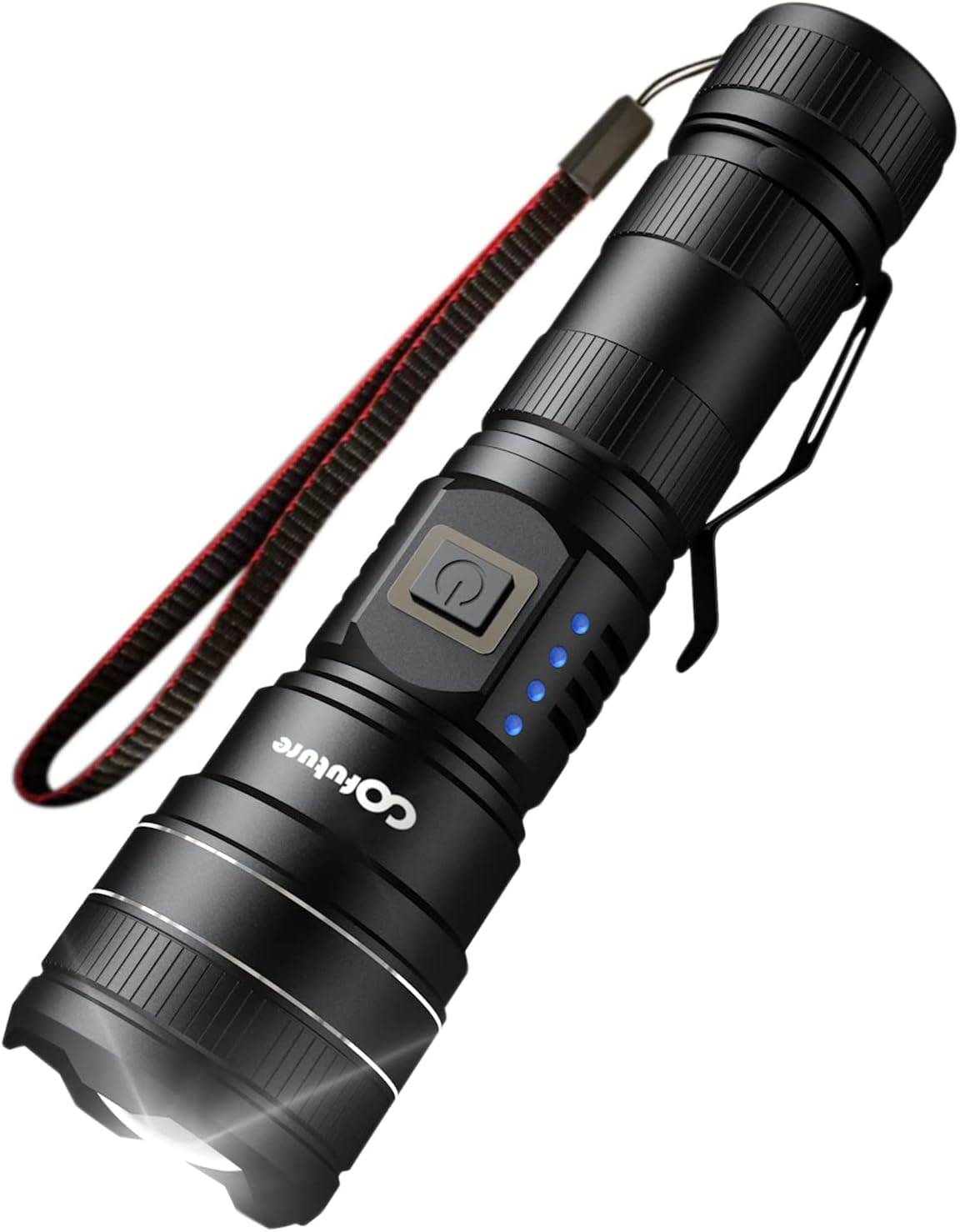 High Lumens 1640ft Beam Distance IP67 Waterproof Rechargeable Flashlight N9013