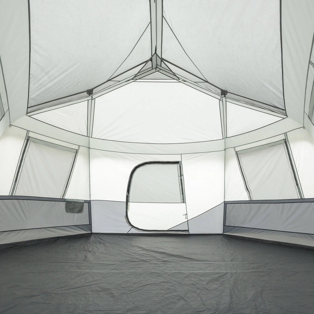 17' x 15' 11 Person Instant Hexagon Cabin Tent L120635