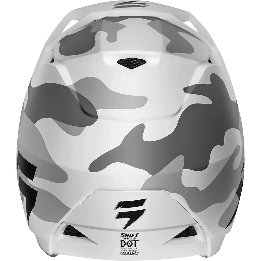 White Camo Helmet T141240