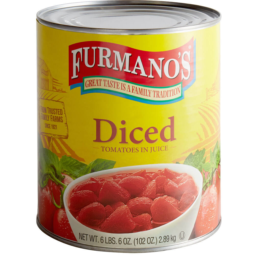 Diced Tomatoes with Juice 6/Case M8710