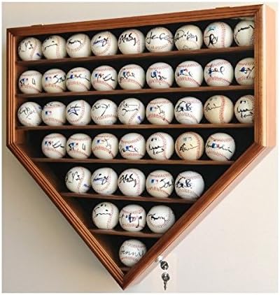 Baseball Ball Display Case Cabinet Holder Rack S72702