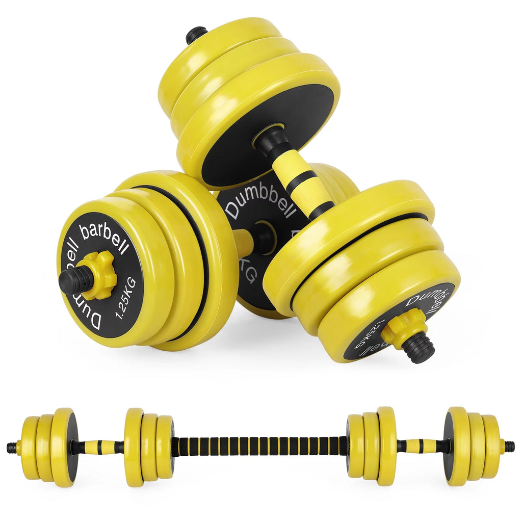 Adjustable 44 Pounds Non-Slip Neoprene Dumbbell Set F963